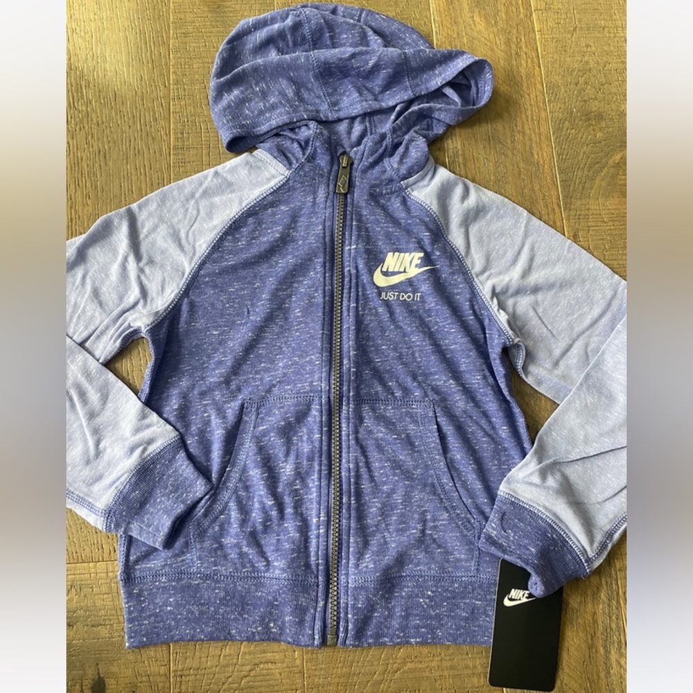 Little Girl Lightweight Full Zip Hoodie